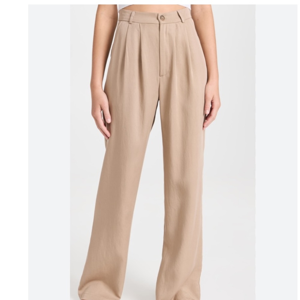 Reformation Mason Pant Tan khaki Color Size 4